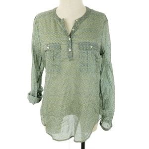 Holding Horses Top Tab Collar Button Down